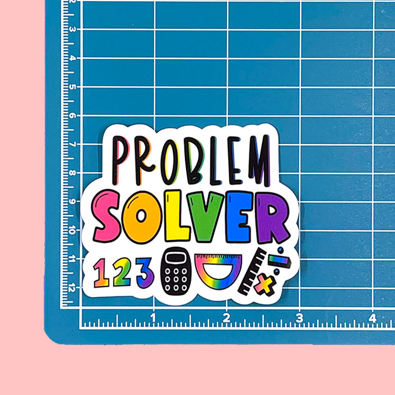 Problem Solver Teacher Stickers