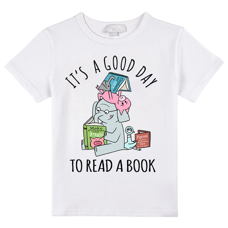 It's A Good Day To Read A Book Kids T-Shirt