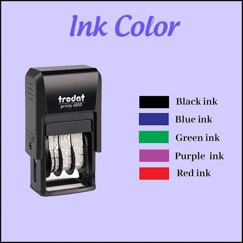 Personalized Teacher Date Teacher Stamp