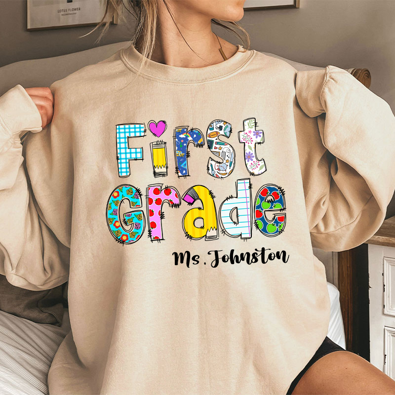Personalized I'm A Teacher Sweatshirt