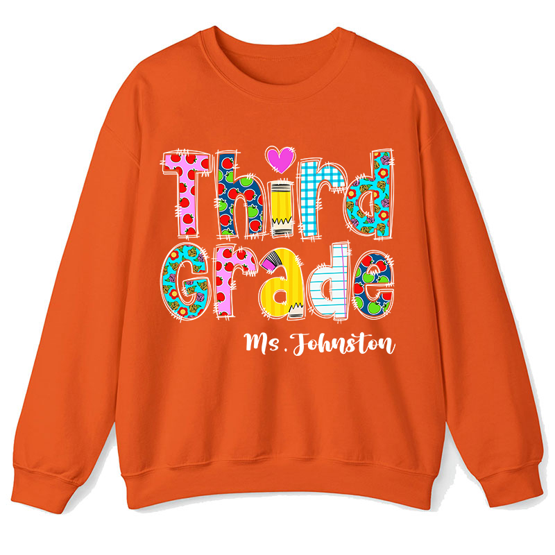 Personalized I'm A Teacher Sweatshirt