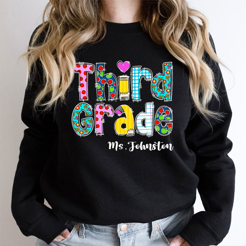 Personalized I'm A Teacher Sweatshirt