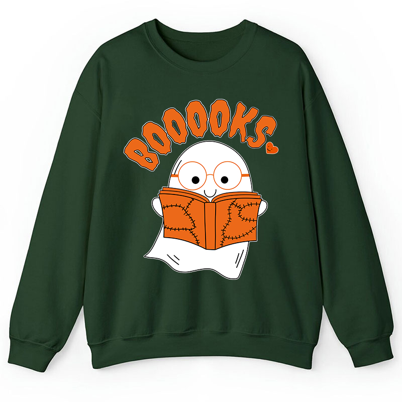 Booooks Cartoon Teacher Sweatshirt
