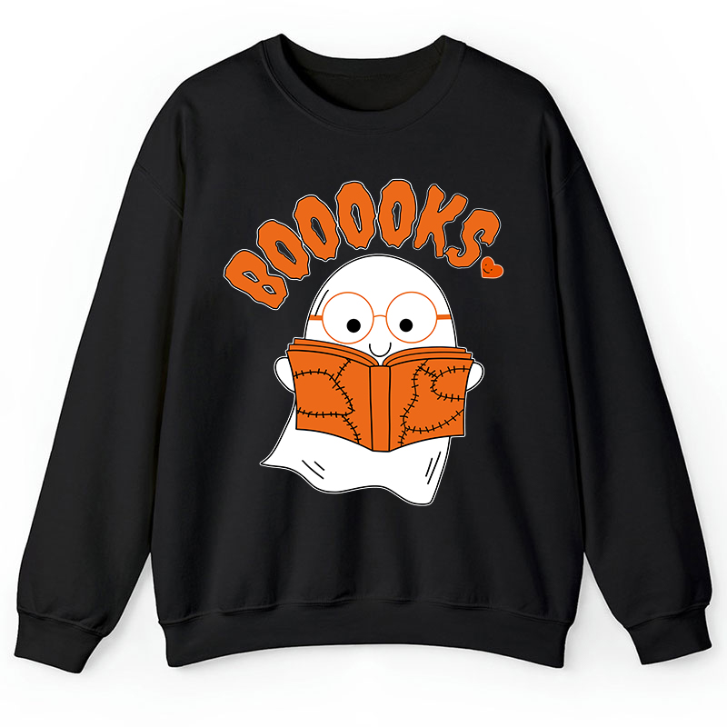 Booooks Cartoon Teacher Sweatshirt