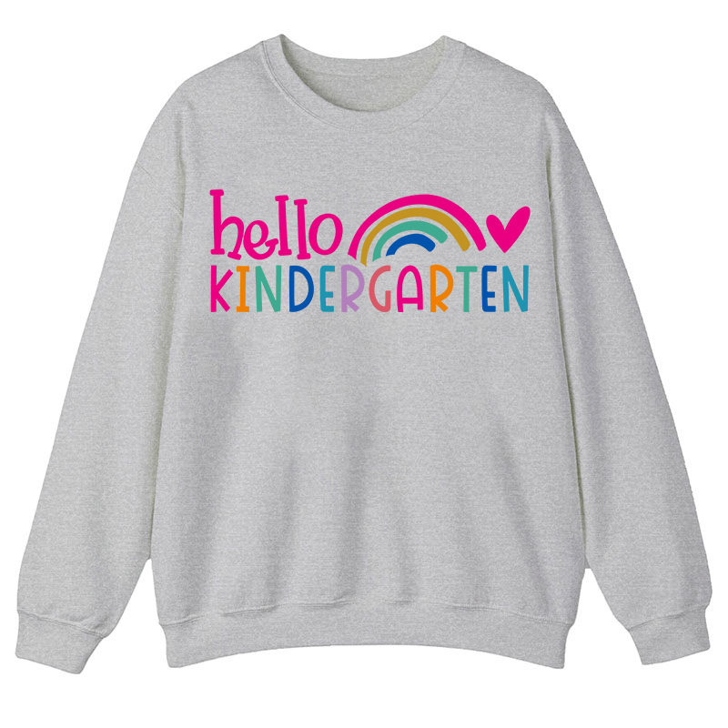 Personalized Hello Teacher Sweatshirt