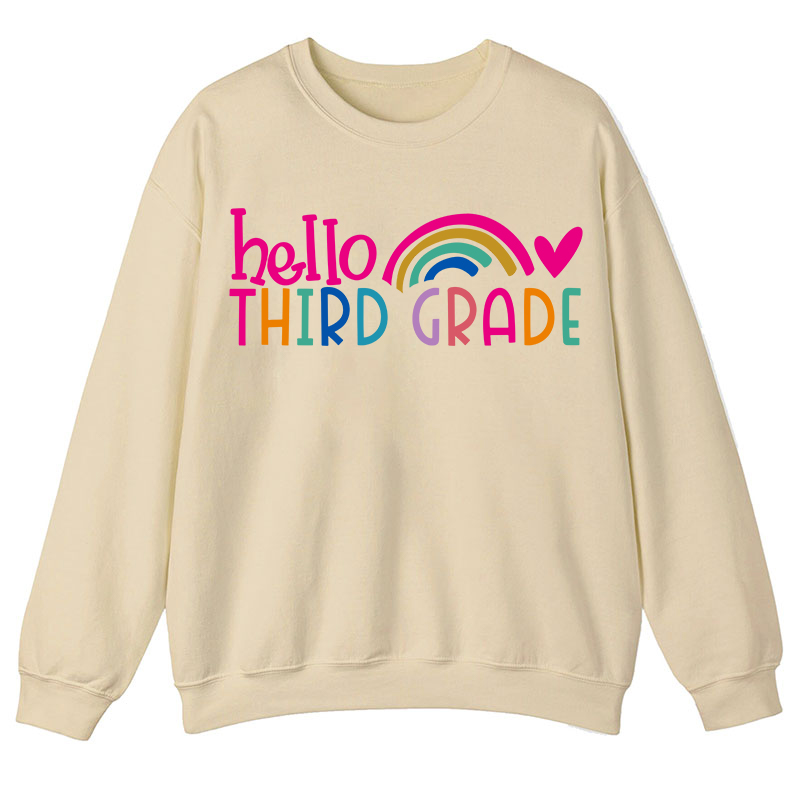Personalized Hello Teacher Sweatshirt