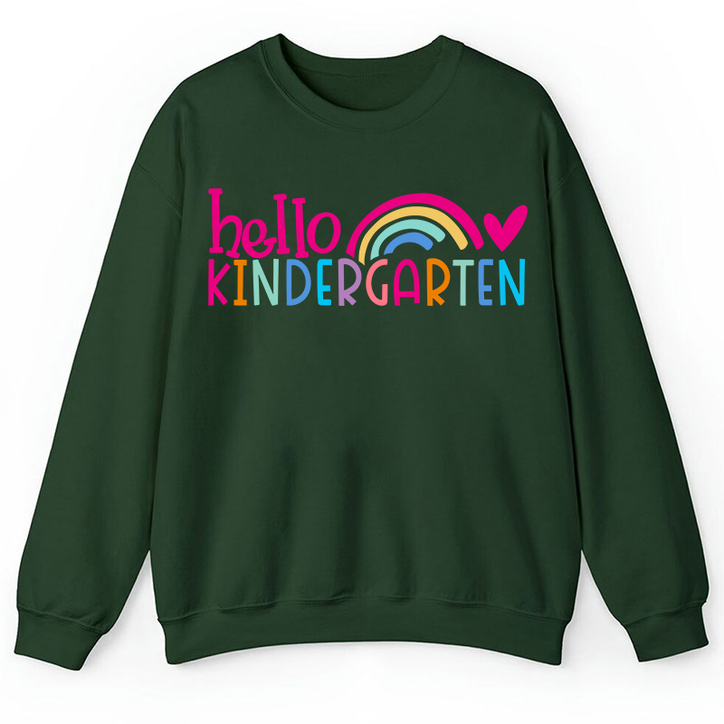 Personalized Hello Teacher Sweatshirt