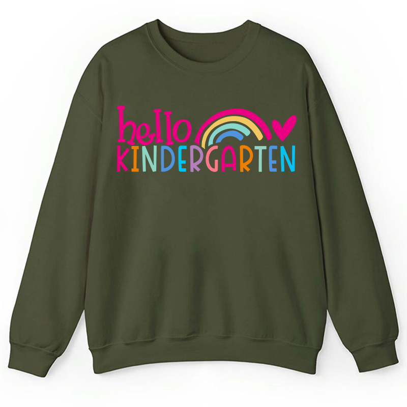 Personalized Hello Teacher Sweatshirt