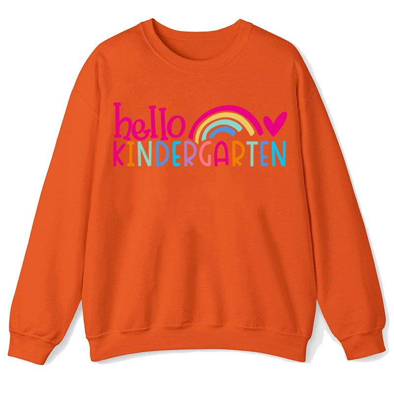Personalized Hello Teacher Sweatshirt