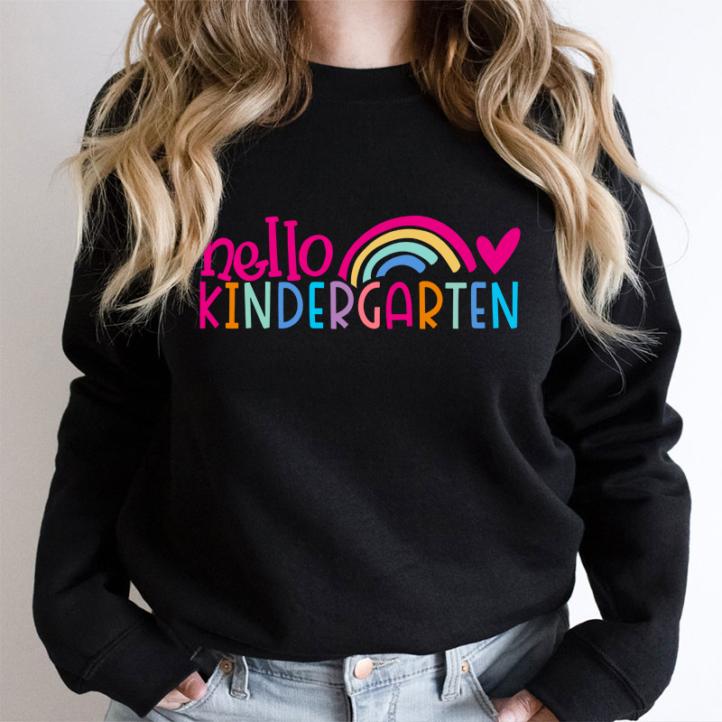 Personalized Hello Teacher Sweatshirt