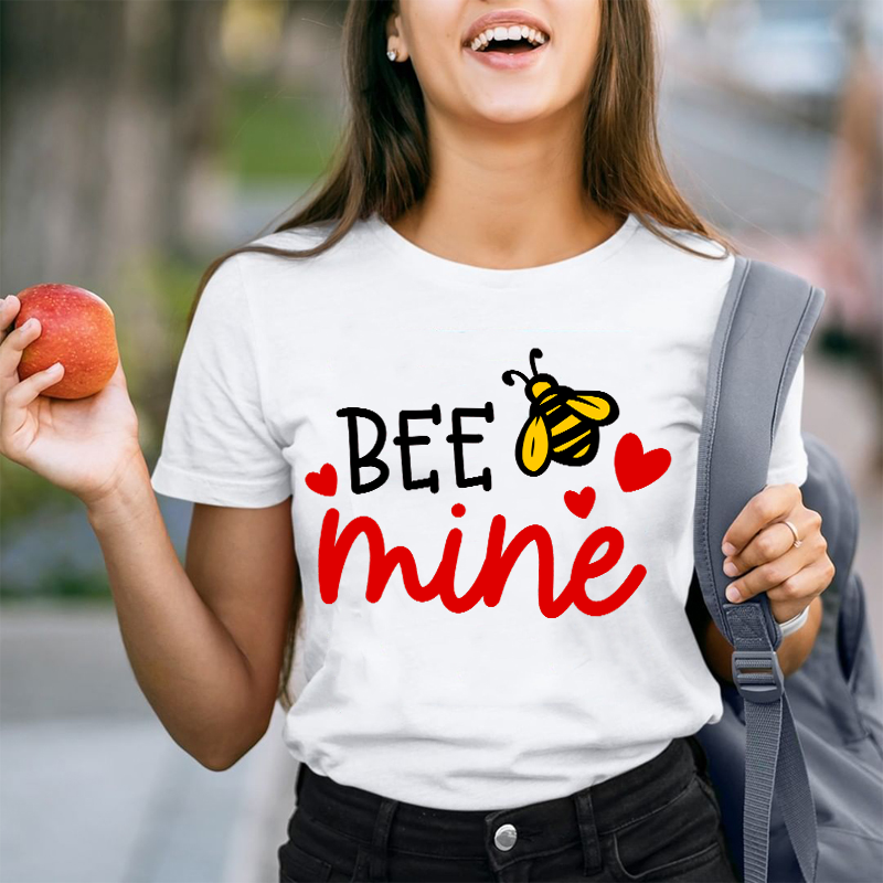 Bee Mine Teacher T-Shirt