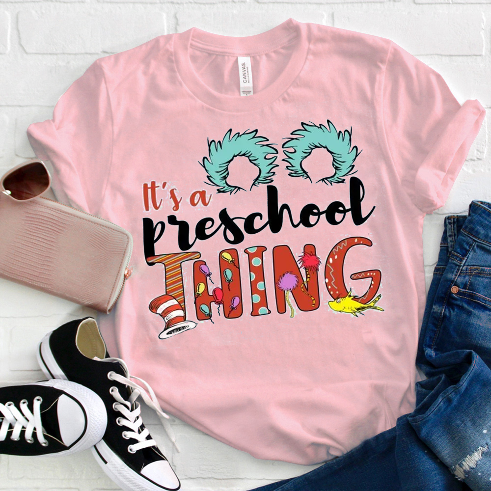 Personalized It's A Preschool Thing T-Shirt