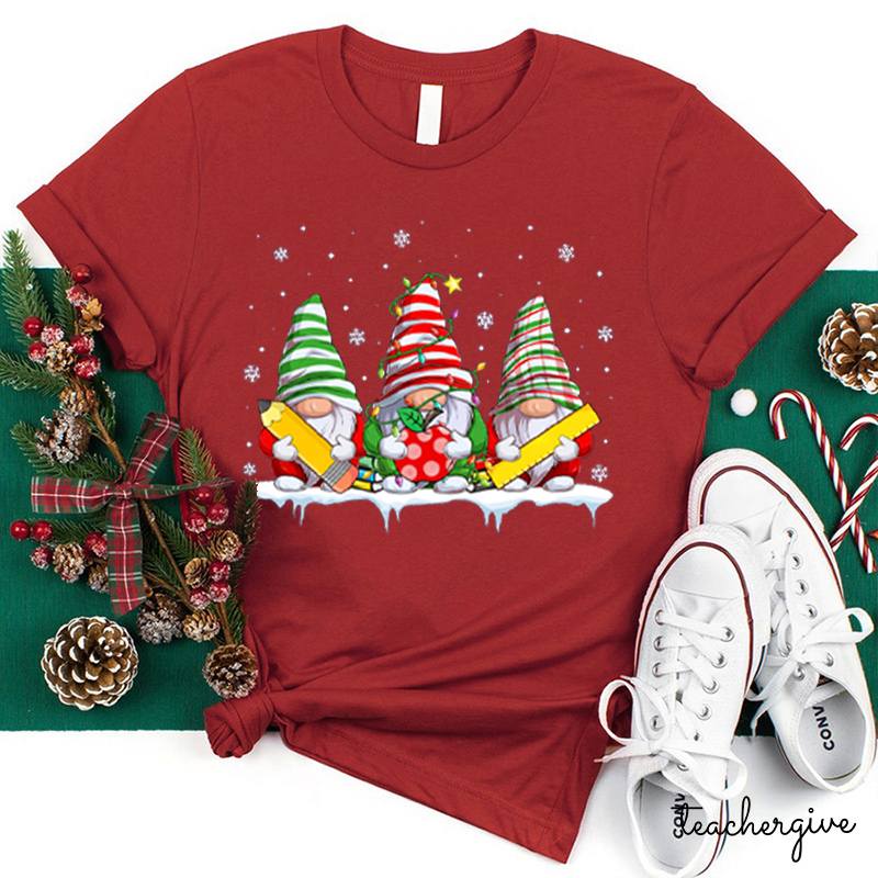 Gnomes Wish You Have A Great Time Teacher T-Shirt