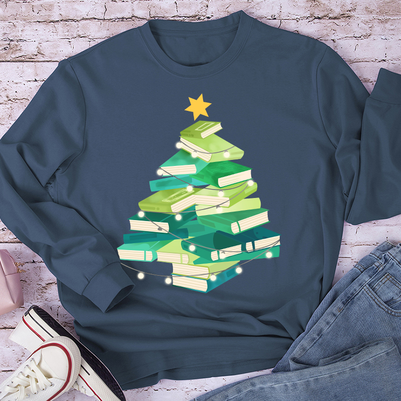 Christmas Book Long Sleeve T-Shirt