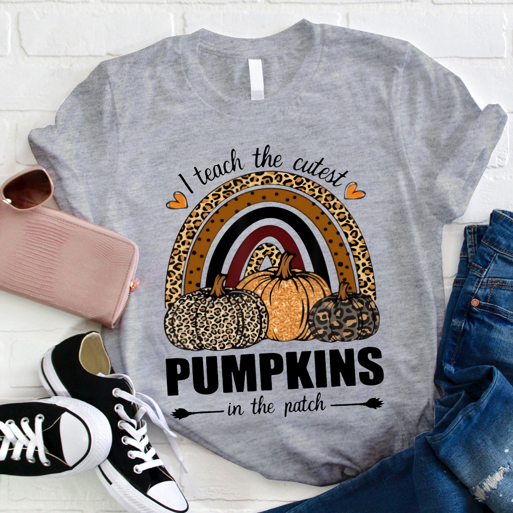 Leopard Pumpkins In The Patch T-Shirt