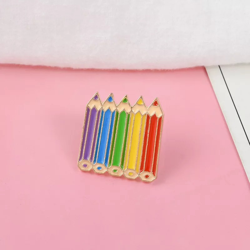 Colored Pencil Pin