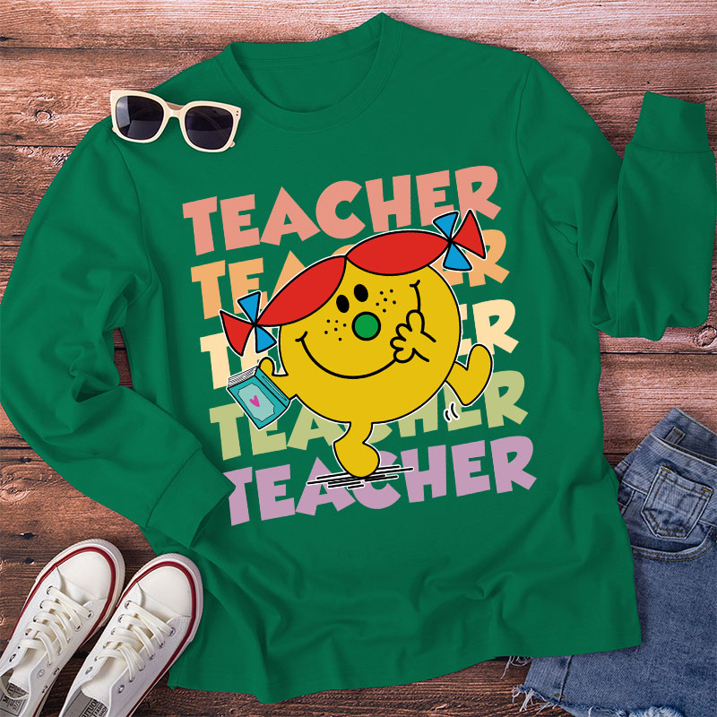 Little Miss Is Going To Teach Long Sleeve T-Shirt