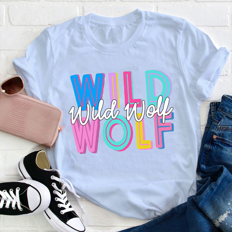 Personalized School Mascot Teacher T-Shirt