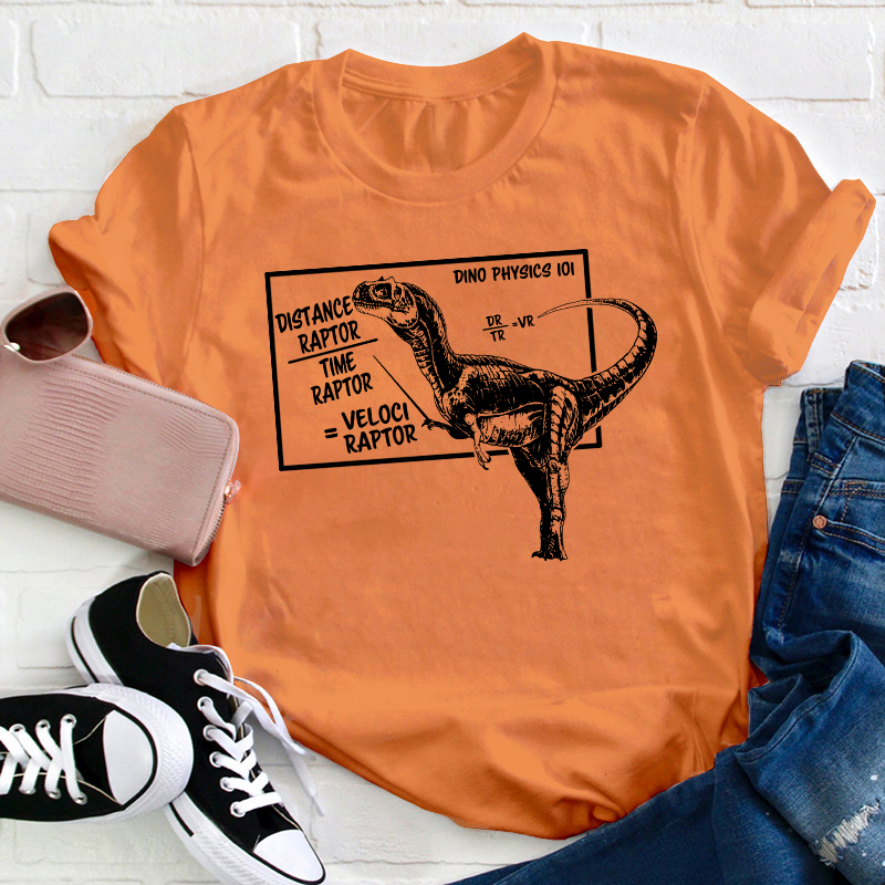 Dino Physics Teacher T-Shirt