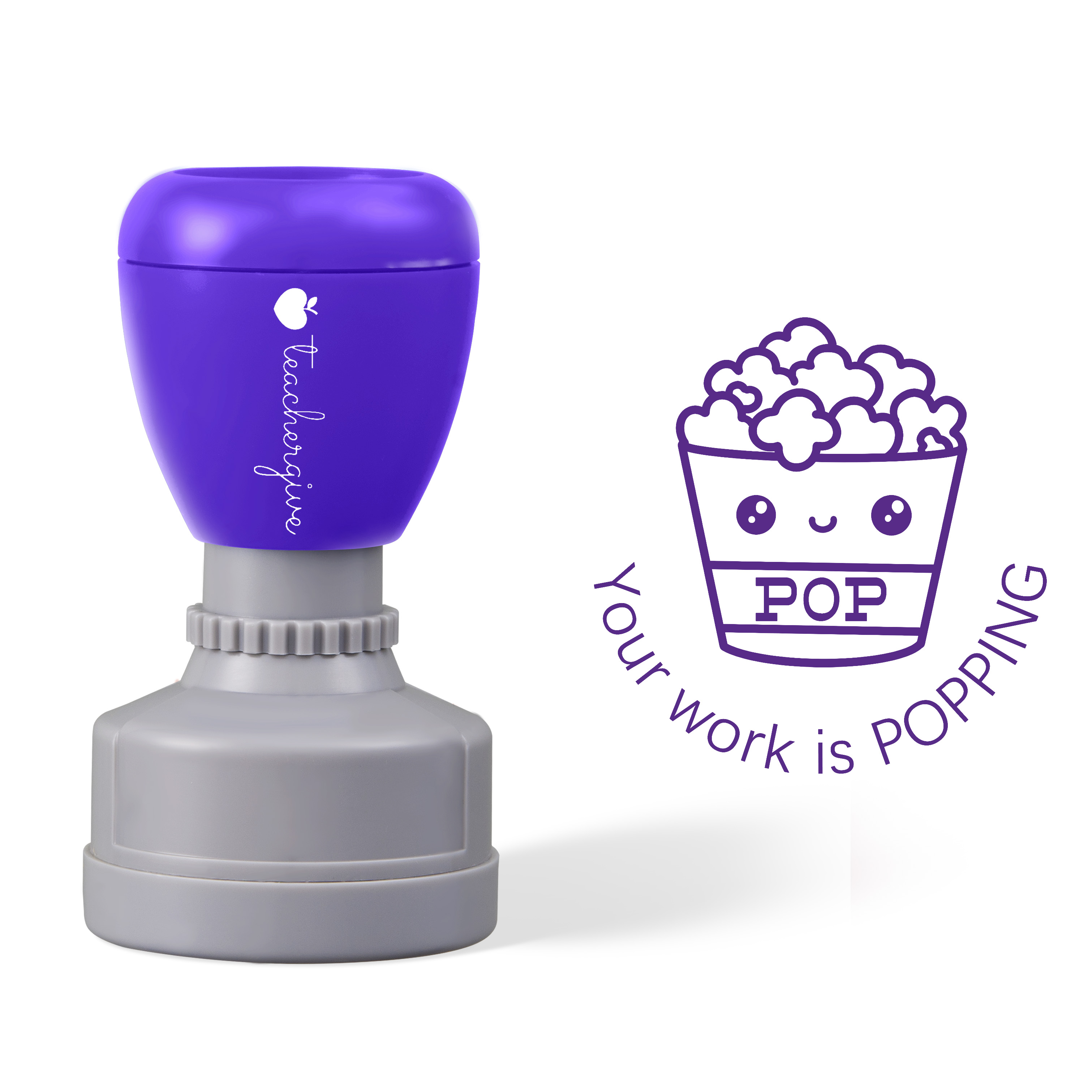 Your Work Is Popping Stamp