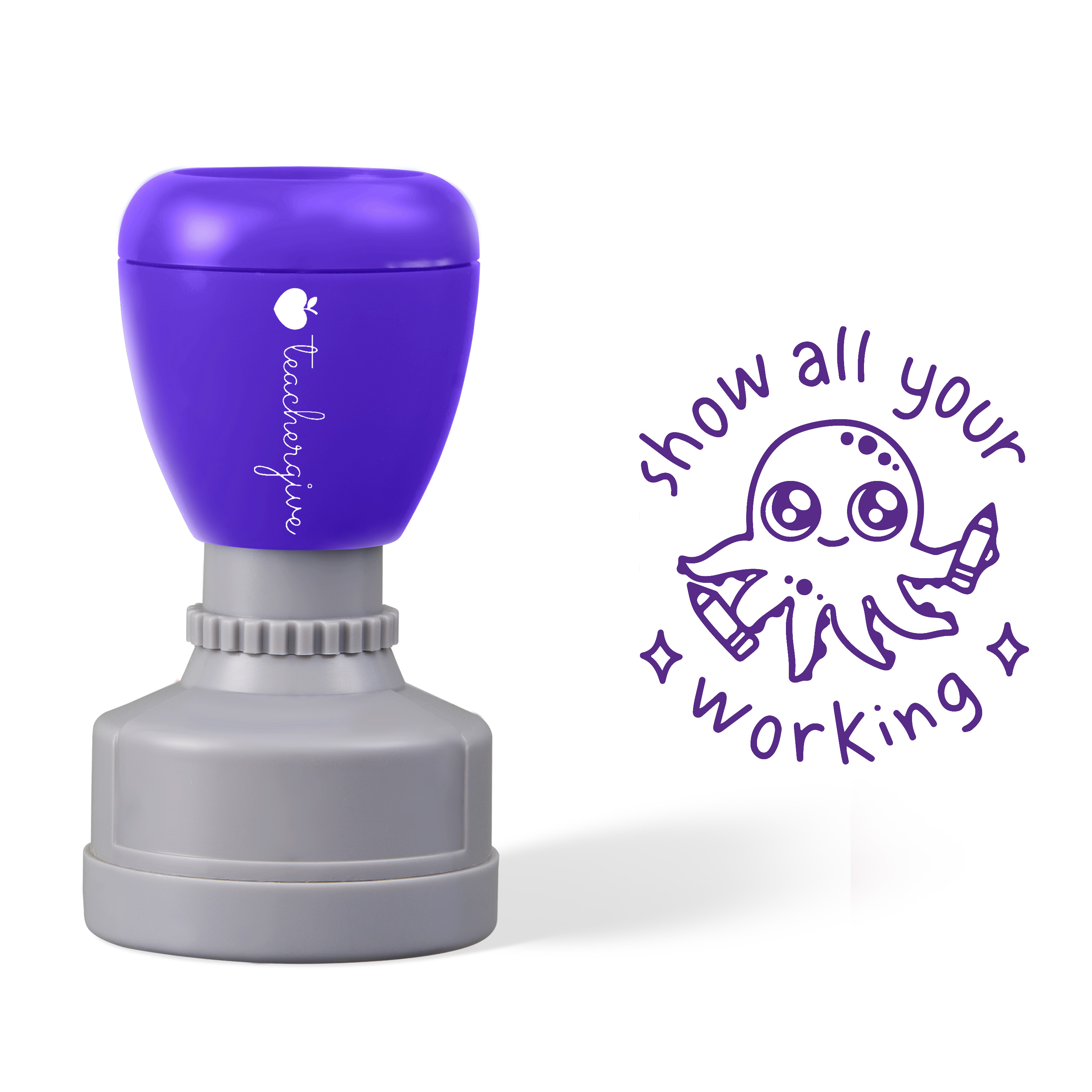 Show All Your Working Stamp
