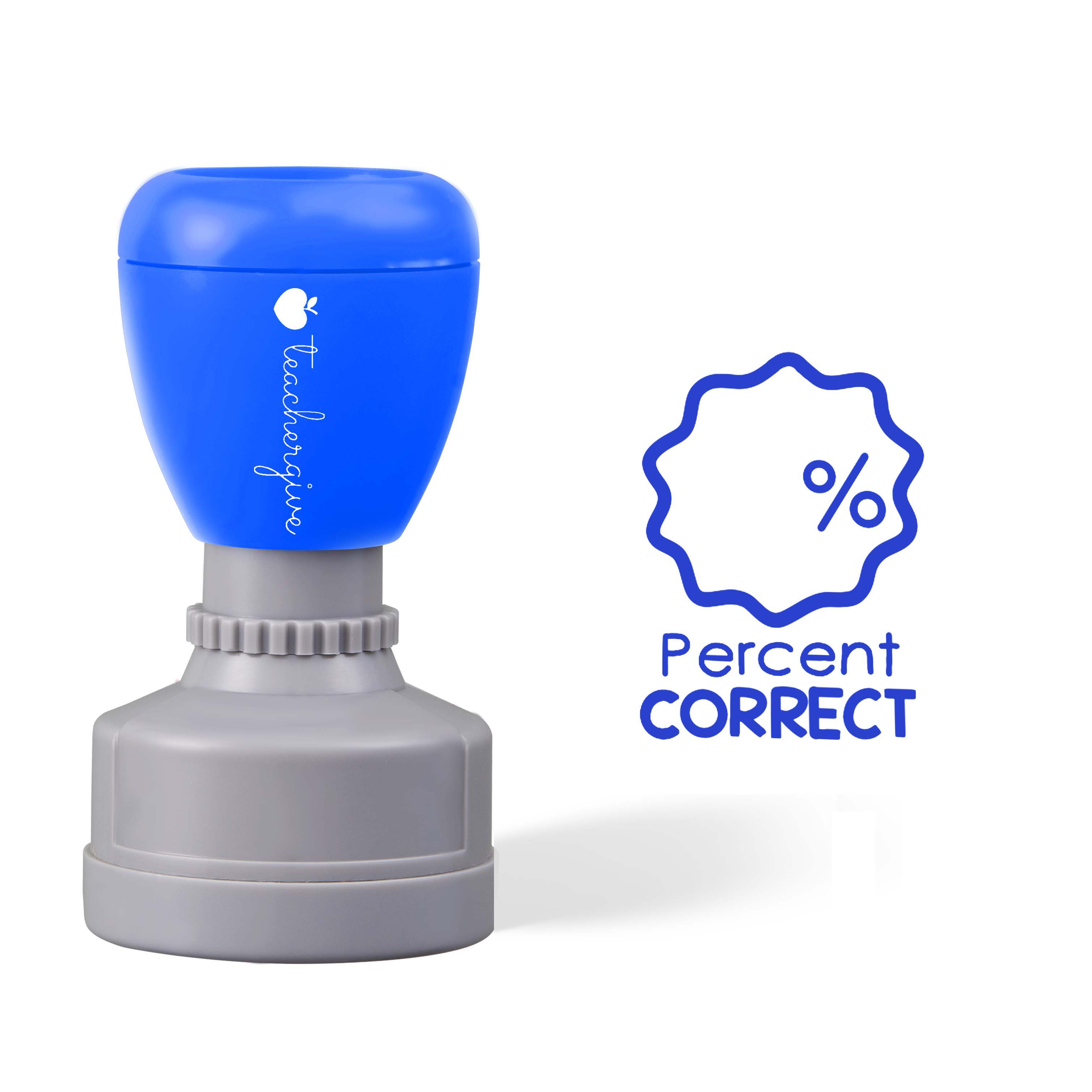 Percent Correct Teacher Stamp