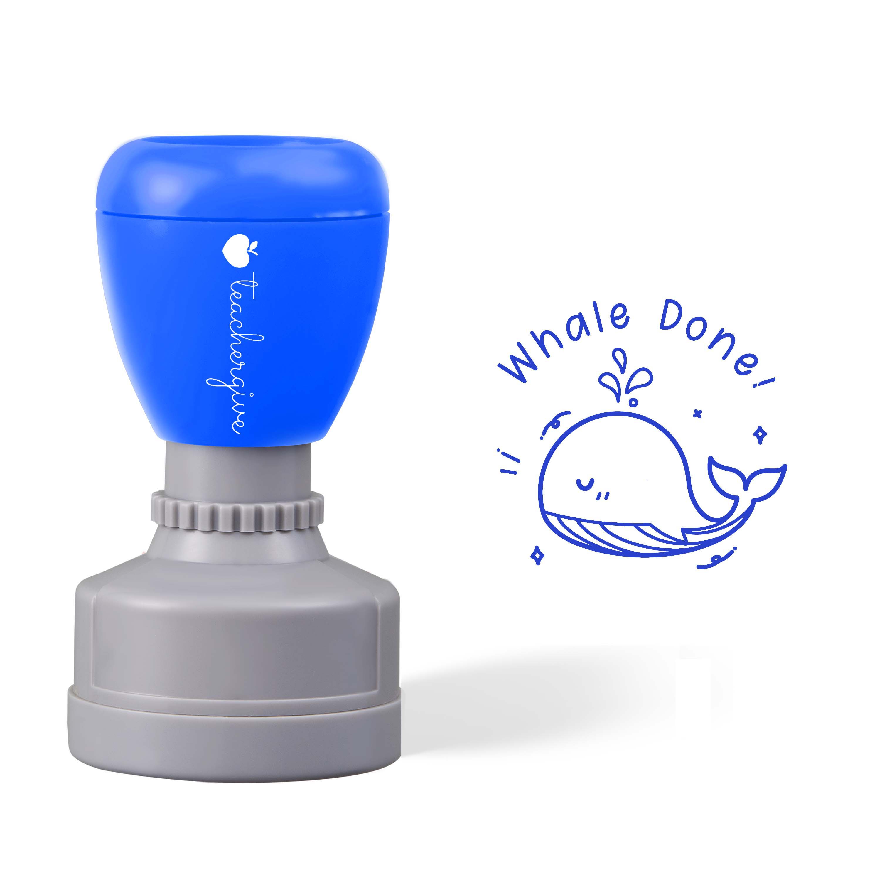Whale Done Teacher Stamp