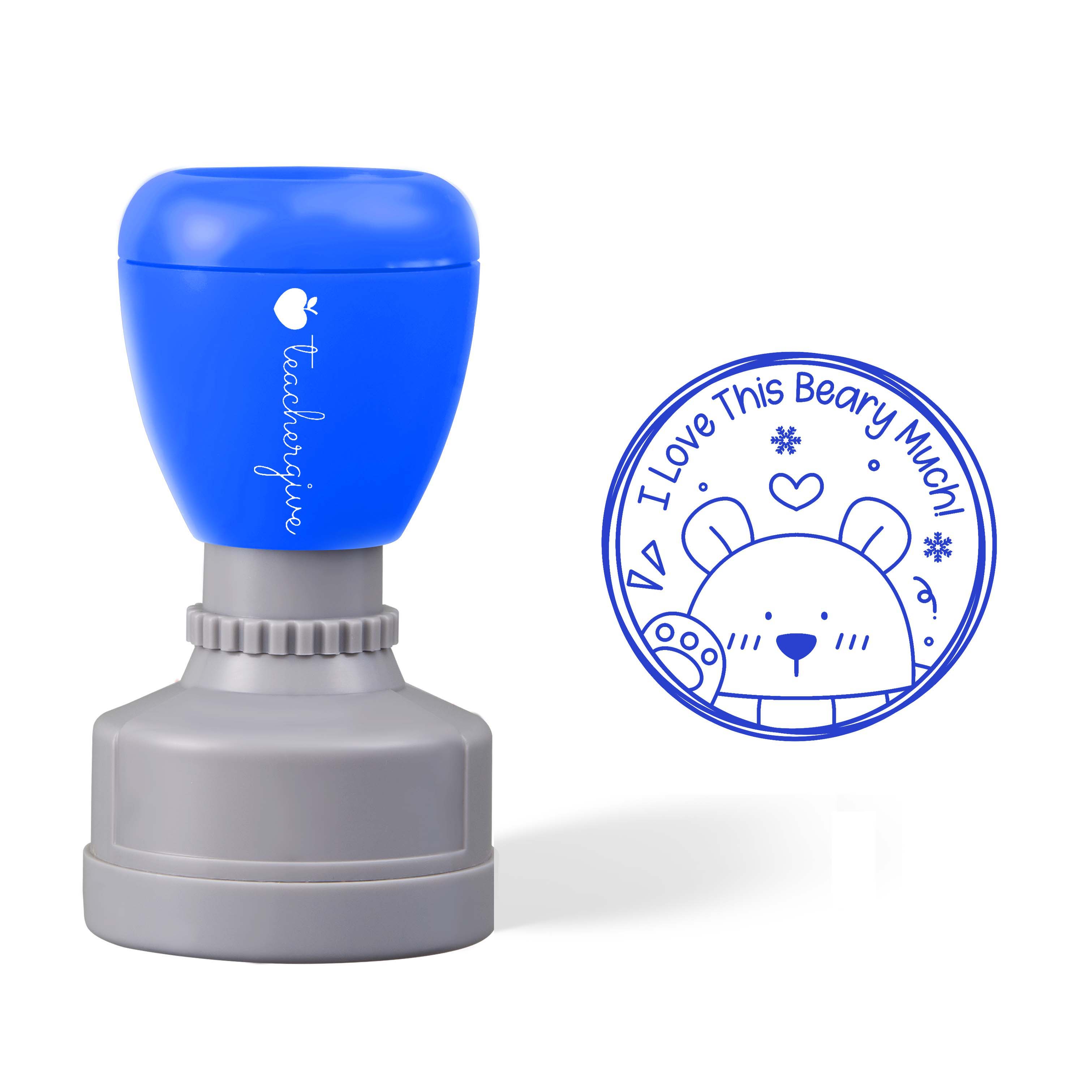 I Love This Beary Much Teacher Stamp