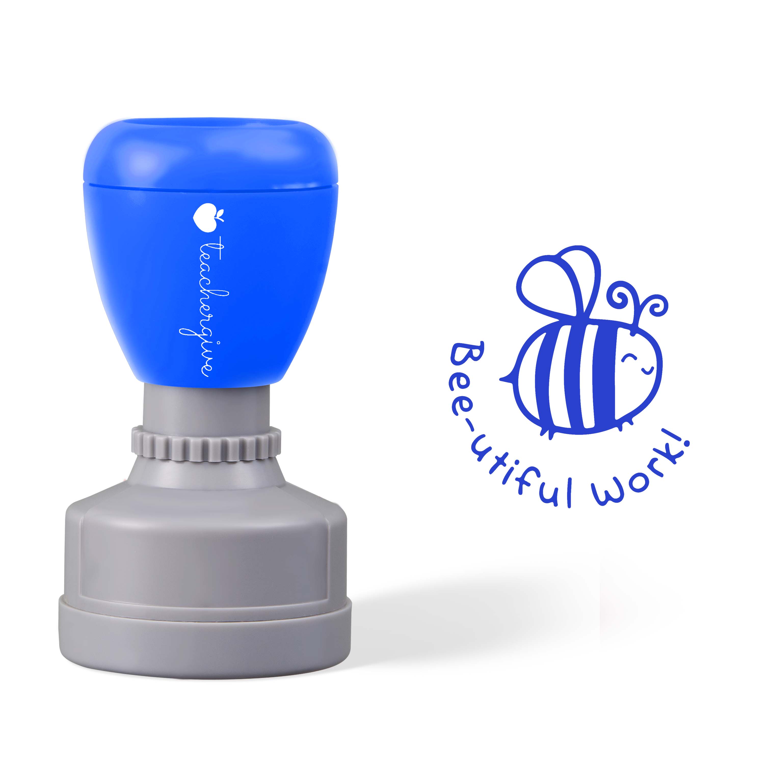 Bee Utiful Work Teacher Stamp