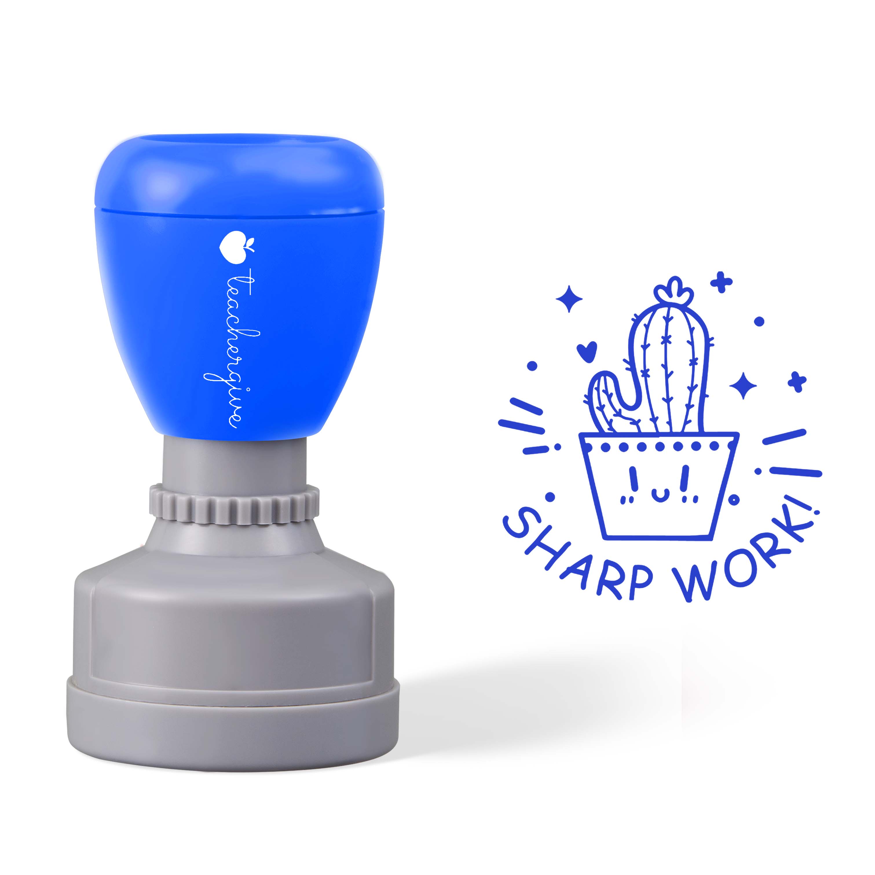 SHARP WORK Cactus Stamp