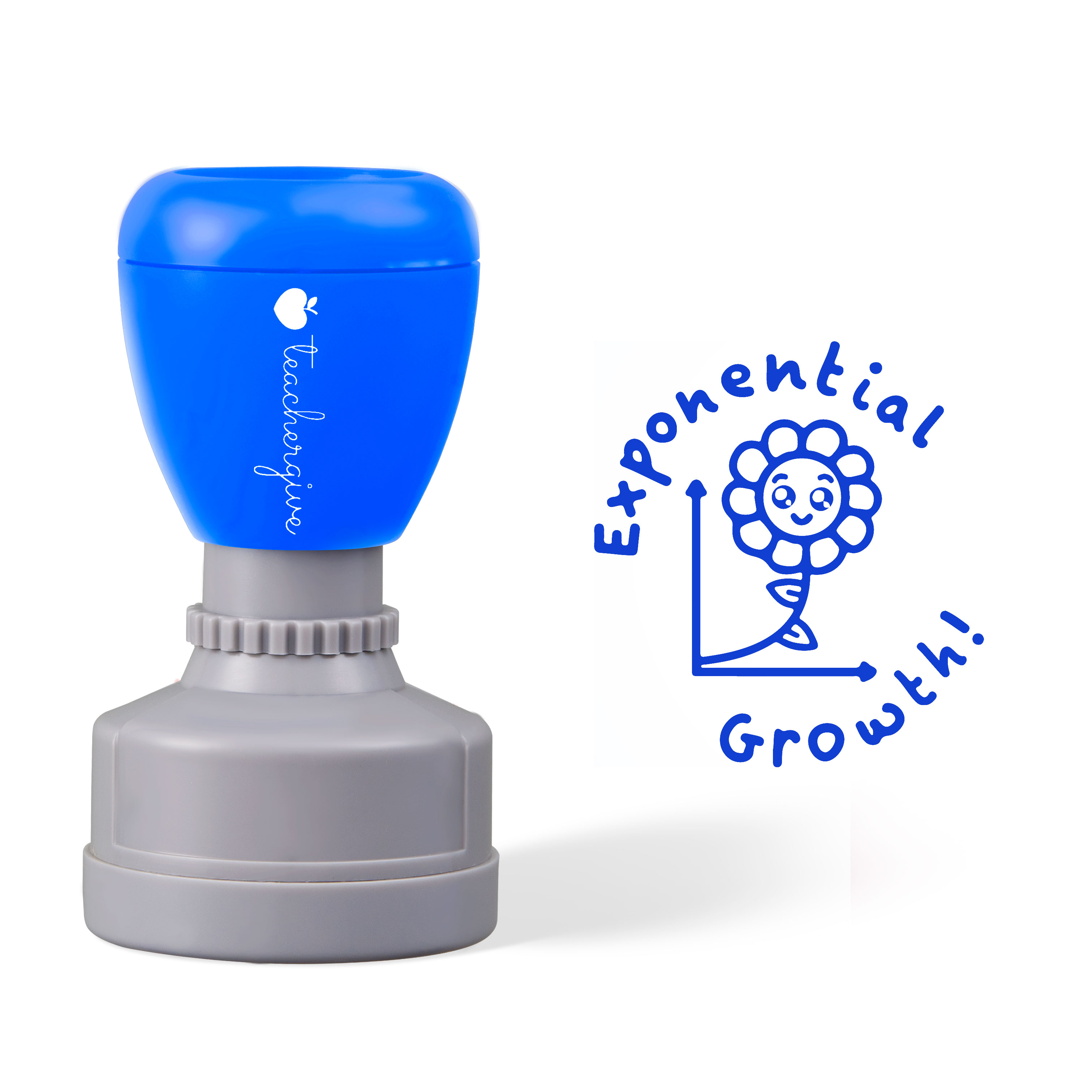 Exponential Growth Stamp