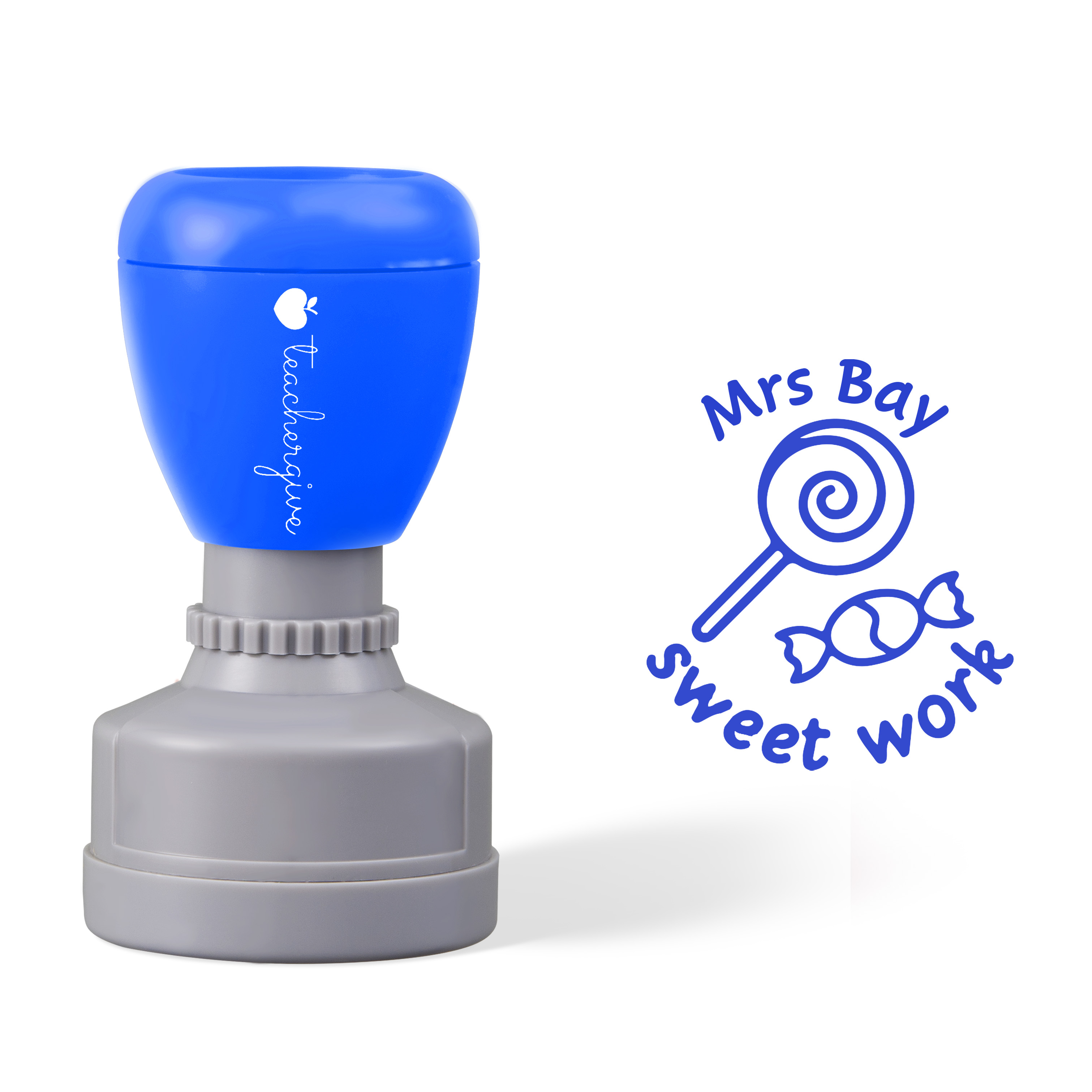 Personalized Sweet Work Stamp