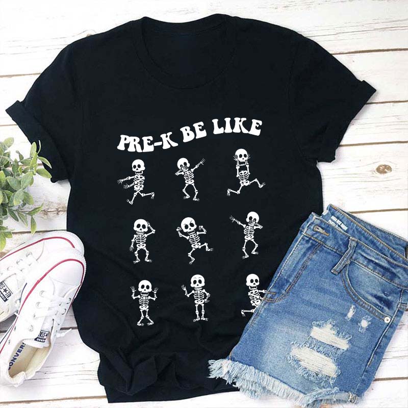 Personalized Grade Be Like Teacher T-Shirt