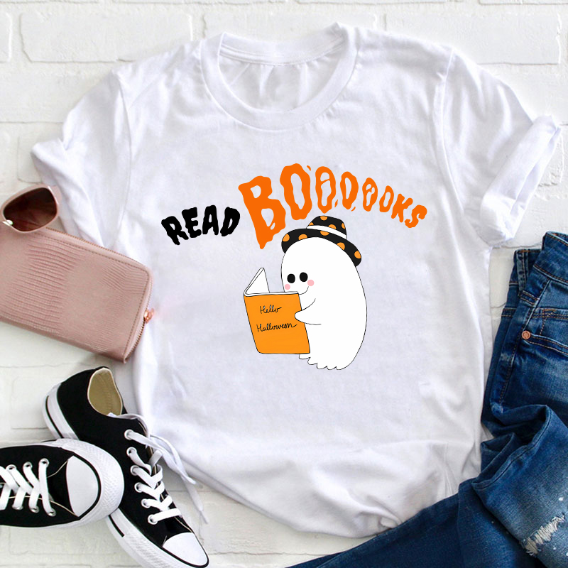 Read Booooks Teacher T-Shirt