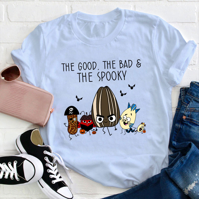 The Good The Bad The Spooky Teacher T-Shirt