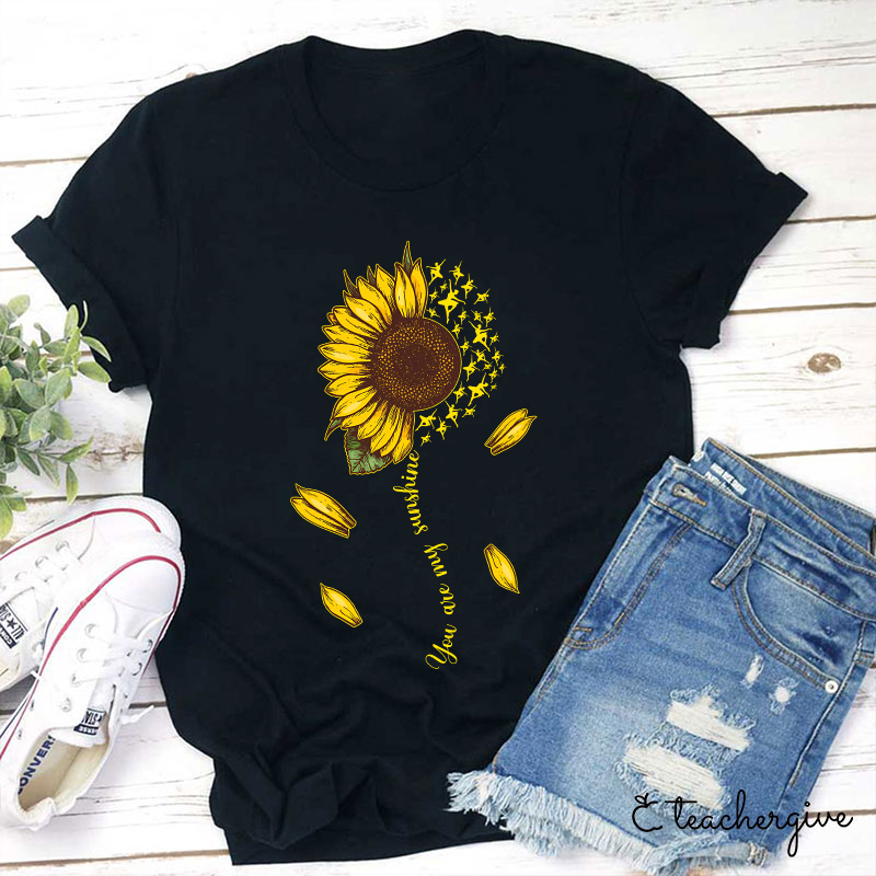 You Are My Sunshine Teacher T-Shirt