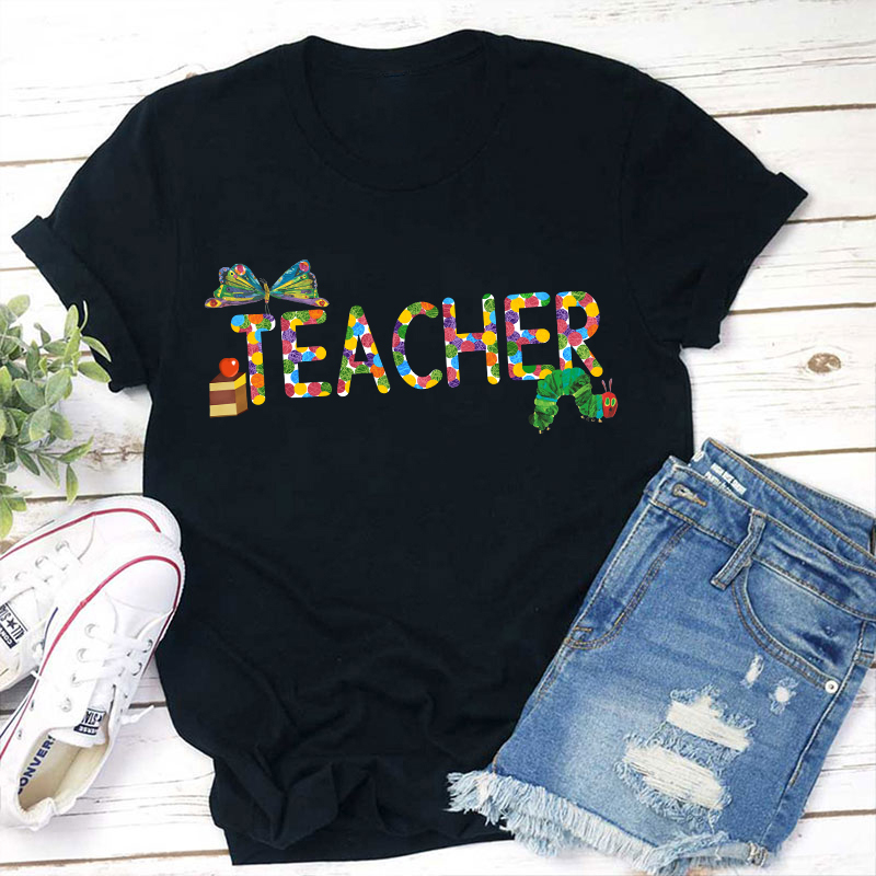 LatestTeacher Butterflies T-Shirt for Sale-Teachersgram