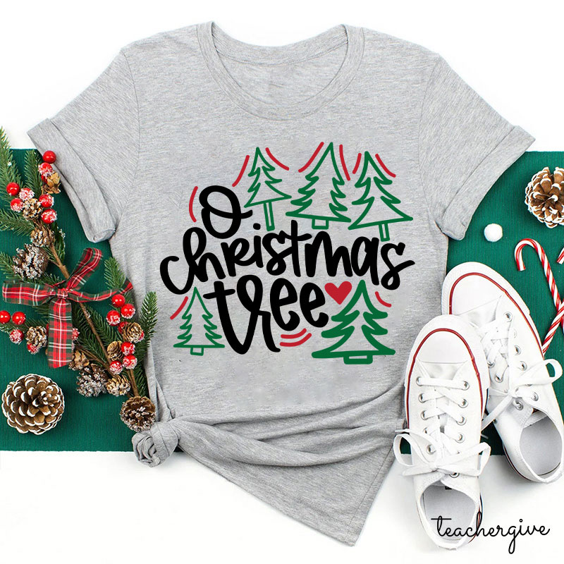 Christmas Tree Teacher T-Shirt