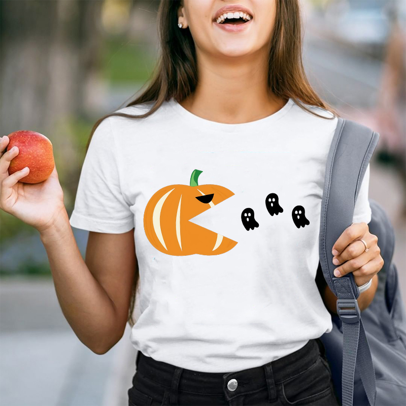 The Pumpkin Is Eating Ghosts T-Shirt
