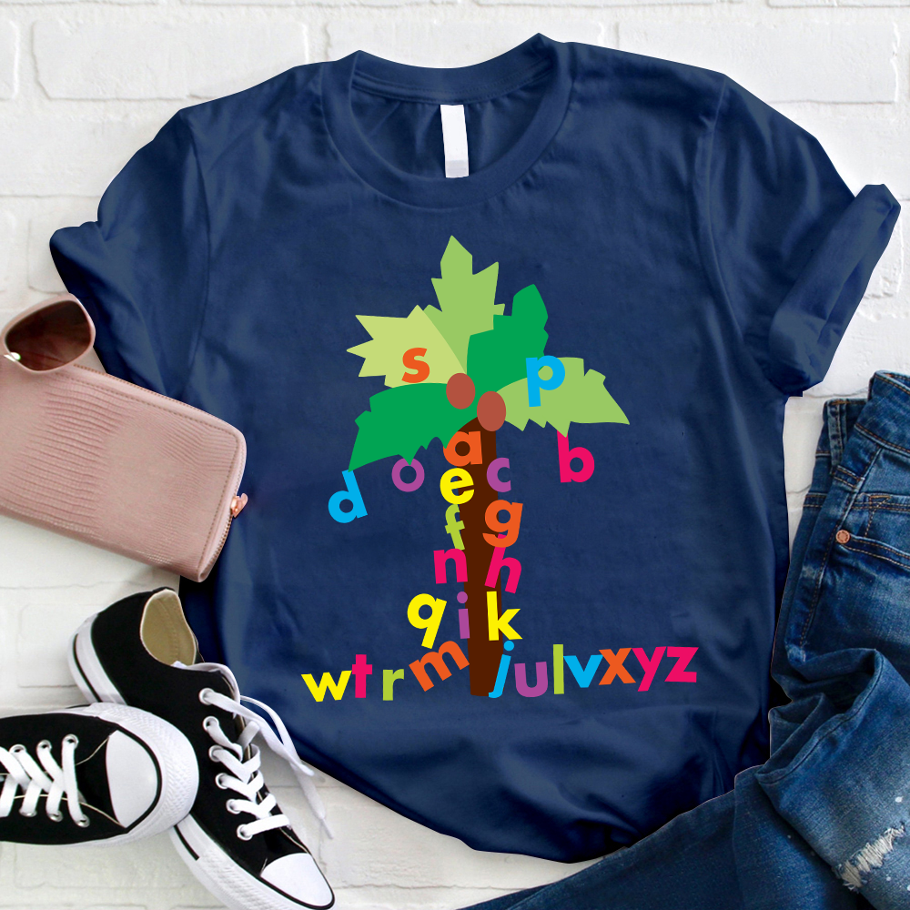 Letters Chicka Chicka Boom Boom T-Shirt