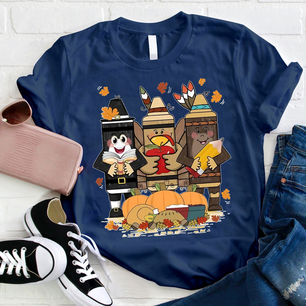 Turkey Or Pencil Teacher T-Shirt