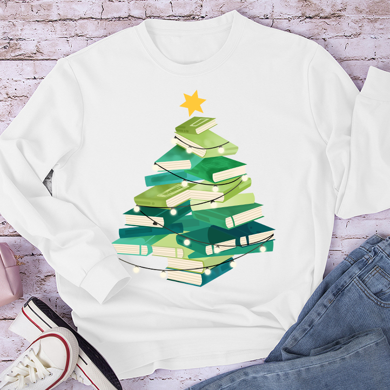 Christmas Book Long Sleeve T-Shirt