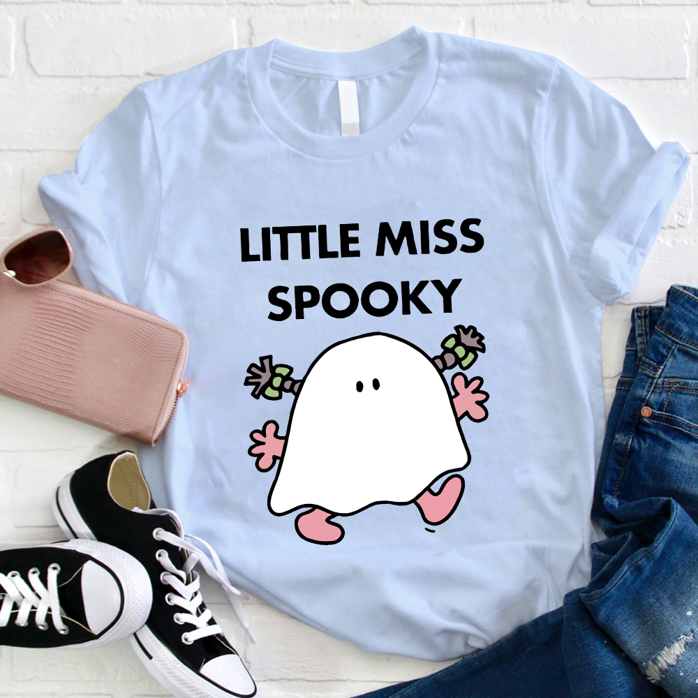 Little Miss Spooky Ghost T-Shirt