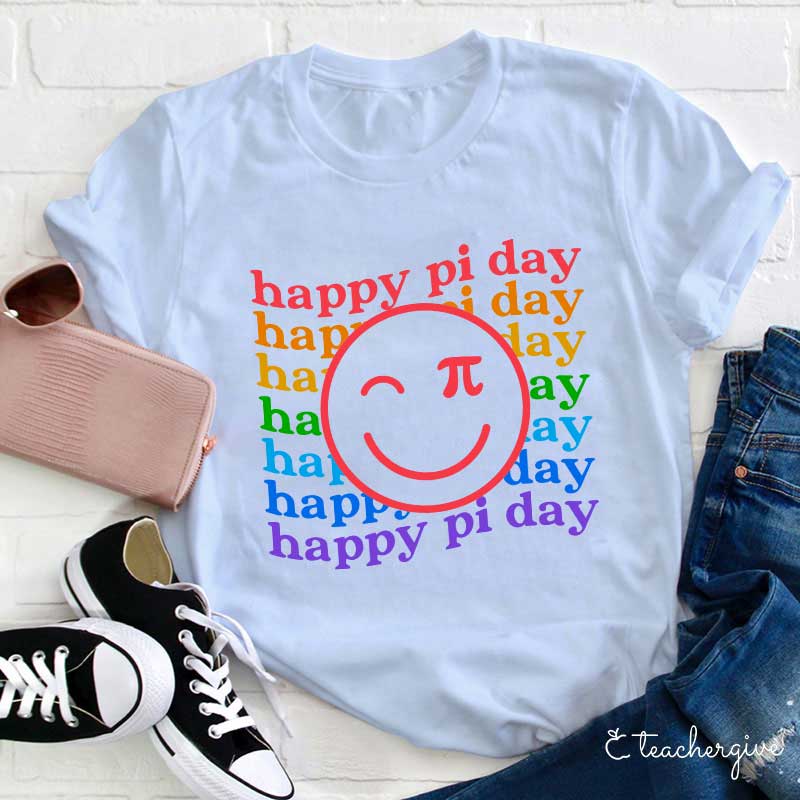 Happy Pi Day Teacher T-Shirt