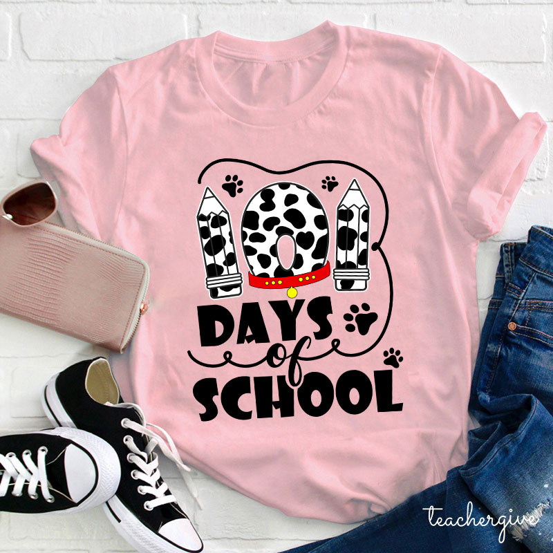 101 Days Of School Teacher T-Shirt