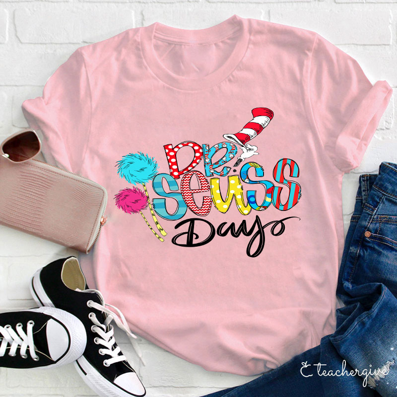 Dr. Seuss Day Teacher T-Shirt