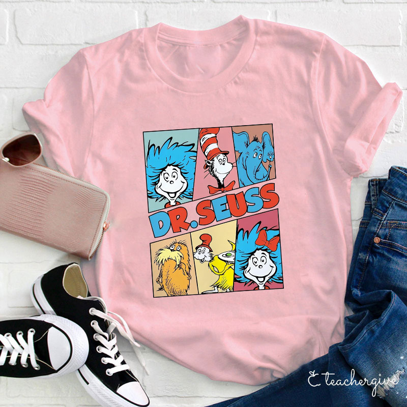 Dr. Seuss Squad Teacher T-Shirt