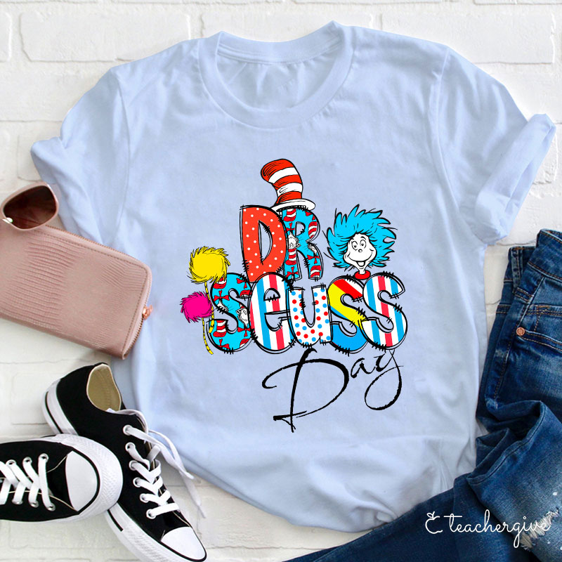 Dr. Seuss Day Celebration Teacher T-Shirt