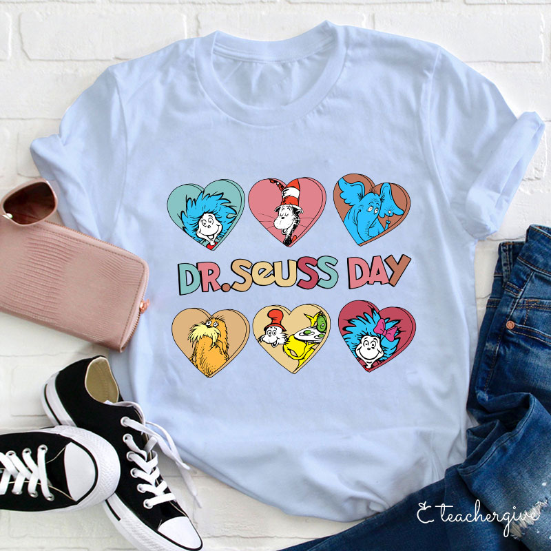 Dr. Seuss Day Teacher T-Shirt