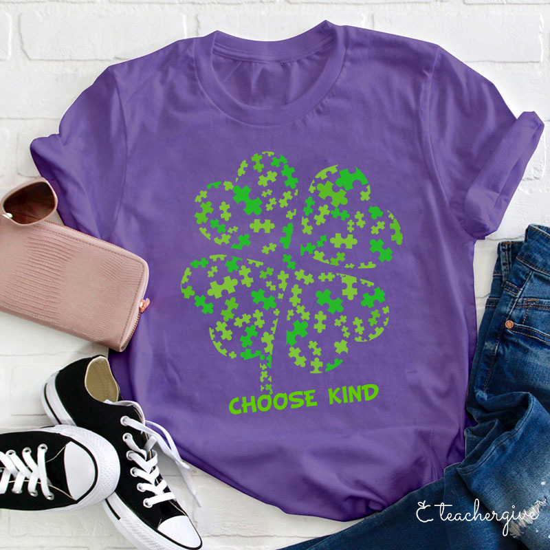 Choose To Be Kind Teacher T-Shirt